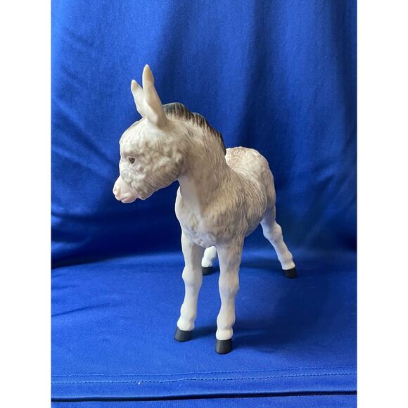 Porcelain Cybis Detailed Donkey Burro Figurine Signed - Picture 5 of 9